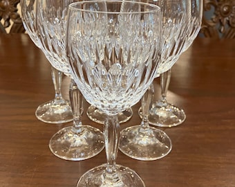 Celebration by Schott-Zwisel - Six Vintage Crystal Wine Glasses