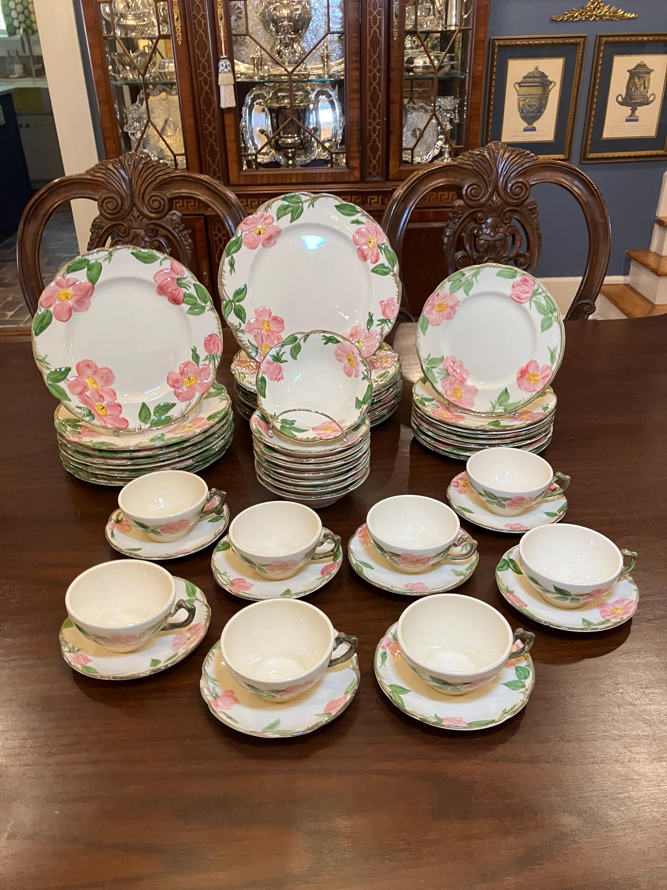 フランシスカンのデザートローズ - エステートセット - ヴィンテージ