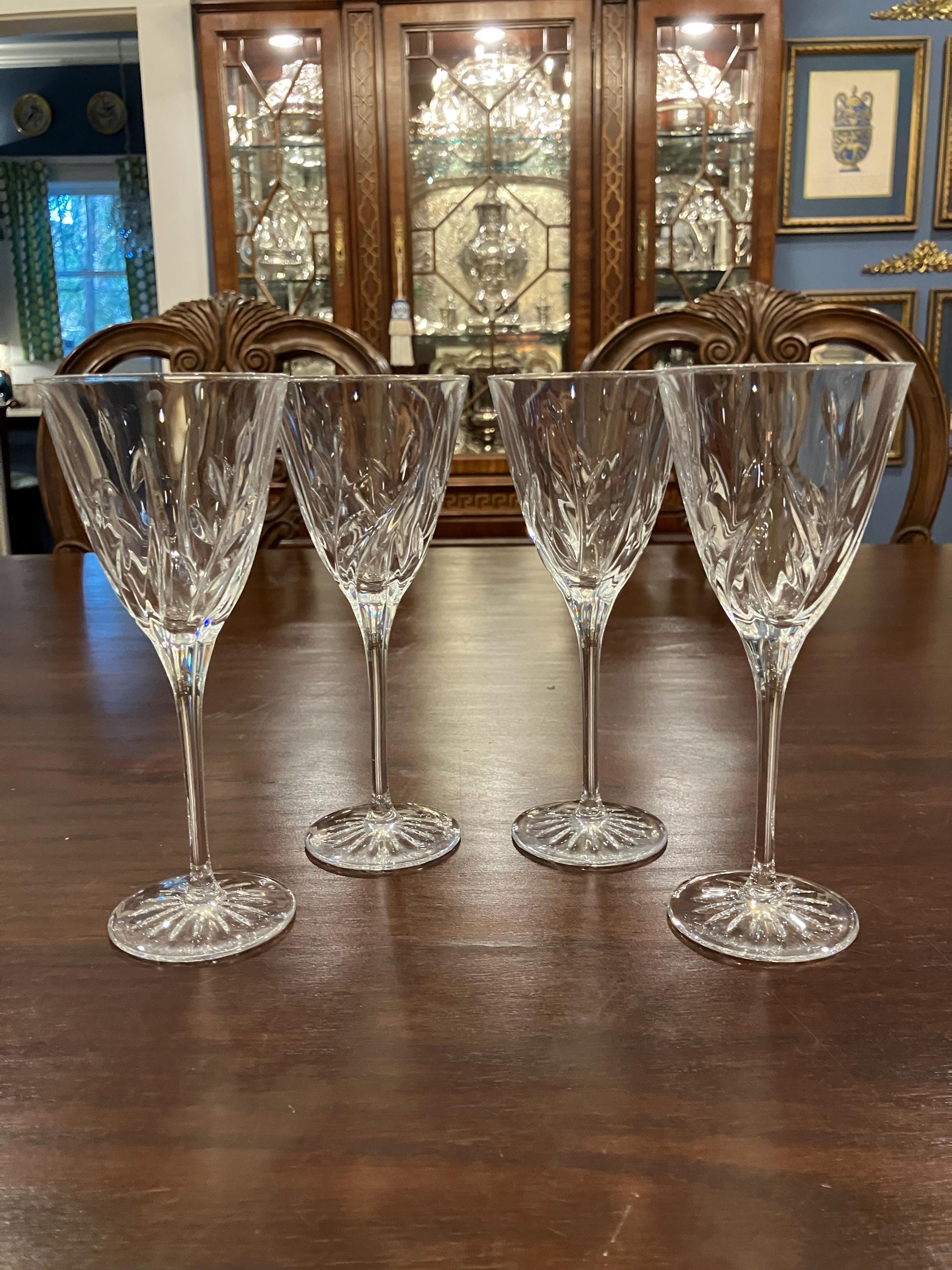 Wine glasses cristal d'arques - Etsy 日本
