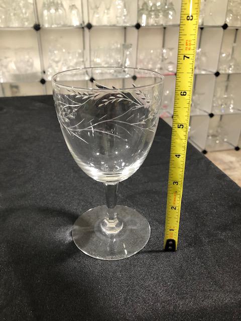 Service De Verres En Cristal Val Saint Lambert – Ferndale – 21 Pièces – Belgique