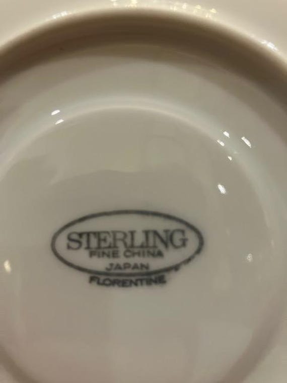 Florentine by Sterling Fine China Japan - 33 Pieces of Vintage