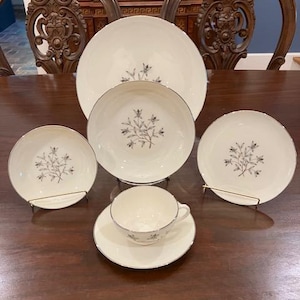 Princess by Lenox - One Vintage 6 Piece Place Setting of Bone China Dinnerware