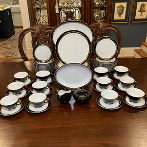 Gemini Fine China Japan by Sears - ESTATE SET - 67 Pieces of Vintage Bone China