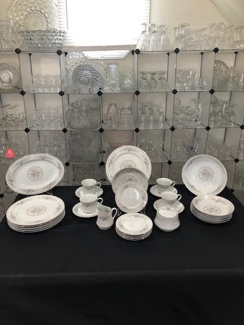 Crescent China by Ranmaru Japan - Carousel - 36 Pieces of Vintage
