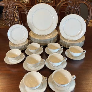 Buckingham by Noritake - ESTATE SET - 40 Piece Set of Vintage Dinnerware