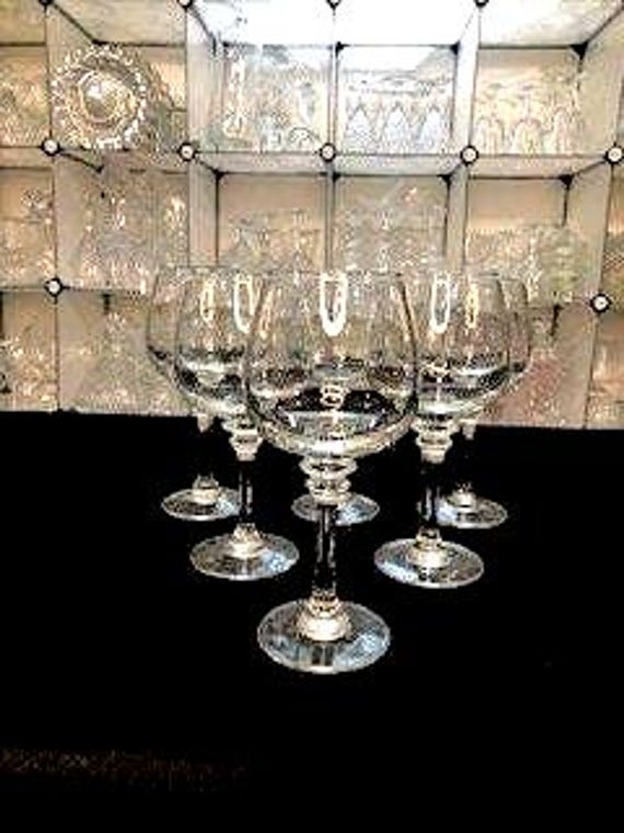 Claro by Pottery Barn - Six Vintage Wine Glasses - Etsy