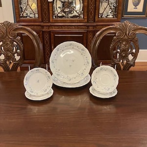Blue Garland by Johann Haviland - Vintage Dinnerware Pieces