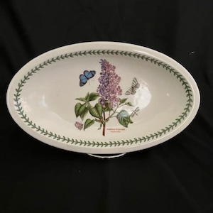 Botanischer Garten von Portmeirion - Ein Vintage niedriger ovaler Sovereign Servierheber