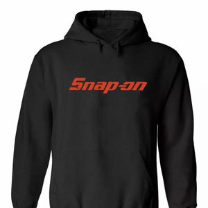 Snap on Inspired Hoodie black Navy Light Grey Dark Grey D.I.Y Builder Workwear Mechanic Tools Etsy