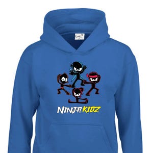 Inspired new Ninja Kids Tv Kids Gaming Top CWC inspired Gift Hoodies