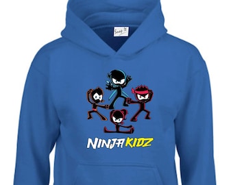 Sudadera con capucha inspirada en Ninja Kids TV: regalo de espía de videojuegos para niños