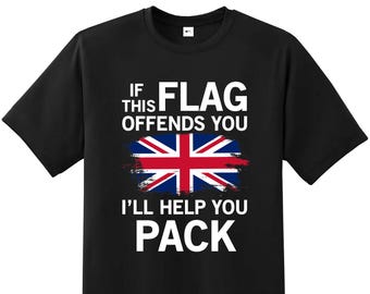 Camiseta Union Jack: Orgullo británico, camiseta con gráfico de la bandera del Reino Unido