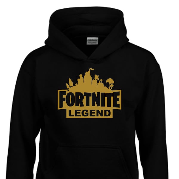 Kids Luminary Gaming Merch Unisex Hoodies Gold Print