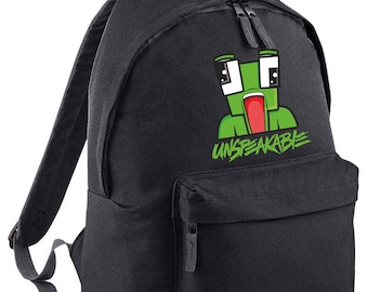 Funny Unspeak-able icon Animated Printed Kids Junior school backpacks