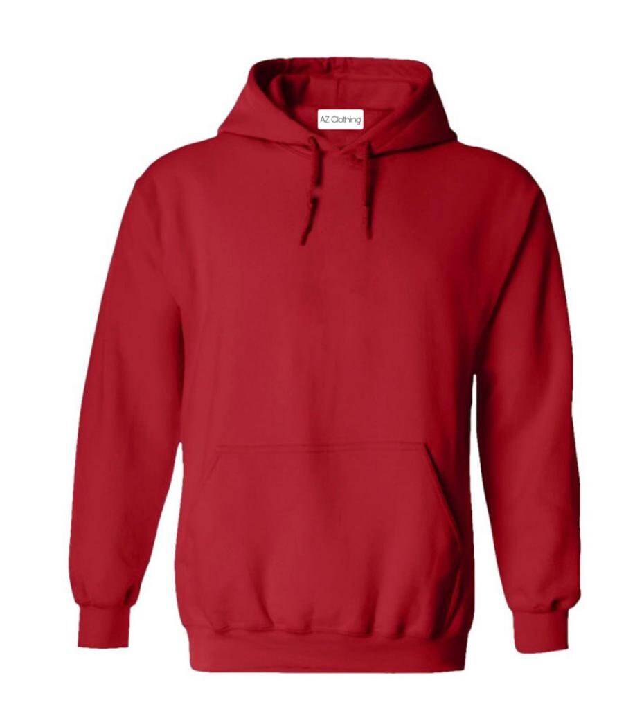 Plain Pullover Hoody Hooded Top Hoodies for Mens and Womens Hooded