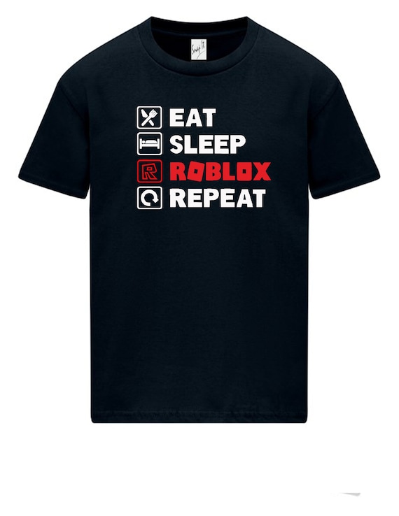 Eat Sleep Roblox Superhero Game Unisex Boys and Girls Top Quality Gift T SHIRTS. Etsy UK