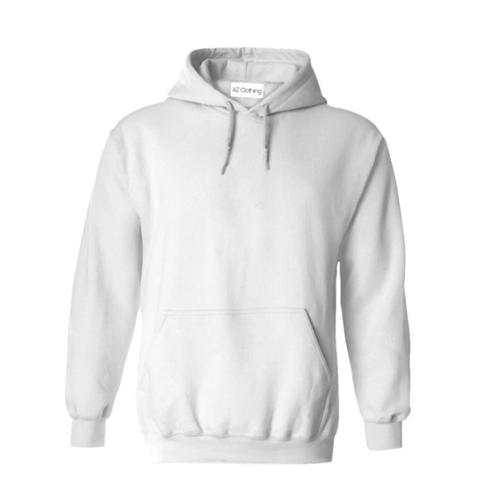 Plain Pullover Hoody Hooded Top Hoodies for Mens and Womens Hooded ...