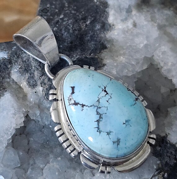 Golden Hills Turquoise Pendant by Thomas Francisco View 3