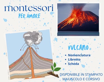 Nomenclature, booklet and card of the VULCANO