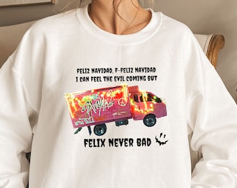 SKZ Sweatshirt, Christmas Evel, Stray Kids sweatshirt, Kpop Crewneck, Kpop Sweatshirt, Stray Kids Merch, Kpop Merch, Kpop Christmas Gift