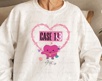 Stray Kids Sweatshirt, Stray Kids Merch, Kpop Sweatshirt, Kpop Merch, CASE 143 Inspired, Stray Kids Maxident, Kpop Crewneck, SKZ Merch