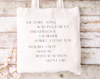 Stray Kids Tote Bag, Kpop Tote Bag, Stray Kids Bag, Kpop Bag, Stray Kids Thunderous, SKZ Maniac, Stray Kids Merch, Kpop Merch, Kpop Gift