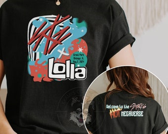SKZ x Lolla x Megaverse shirt, SKZ Tshirt, Stray Kids Shirt, 3Racha, Lollapalooza
