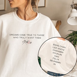 Stray Kids Sweatshirt, Kpop Sweatshirt, Kpop Crewneck, Stray Kids Merch, Kpop Merch, Stray Kids The View, Skz Sweatshirt