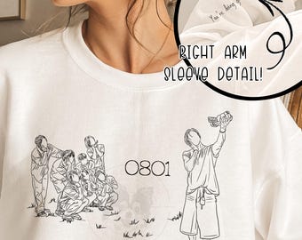 Stray Kids 0801 Sweatshirt, Stray Kids Merch, Kpop Sweatshirt, You Make Stray Kids Stay