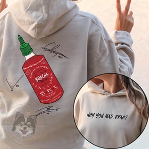 3Racha Hoodie, Kpop Hoodie Sweatshirt, Why You Made Brah?, Stray Kids Hoodie, SKZ Hoodie, Kpop Merch, Stray Kids Merch, Stray Kids Shirt
