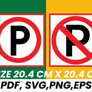 No Parking Sign Board Printable A4 Size Pdf, No Parking Road Sign ...