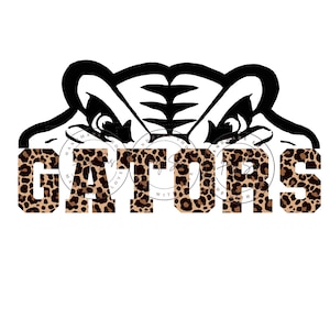 Gators sublimation design, PNG & SVG digital download