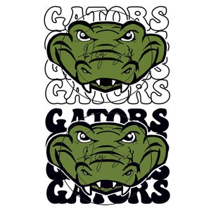 Gators png digital design, digital download, trendy, sports, sublimations, PNG