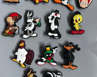 Loony tunes character shoe charms