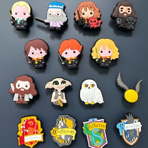 Film character shoe charm harry ron magical