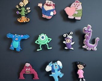 Monsters character shoe charms sully mike