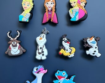 Character shoe charms Elsa Sven Olaf