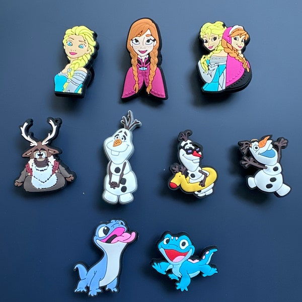 Character shoe charms Elsa Sven Olaf