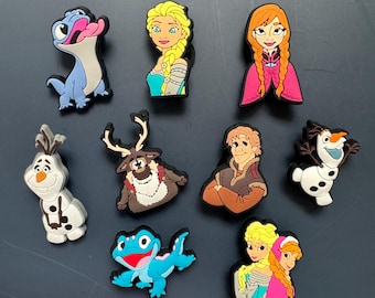 Character shoe charms Elsa Sven Olaf