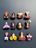 Children’s film character villain shoe charms product logo
