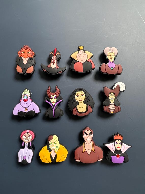 Children's Film Character Villain Shoe Charms New Zealand