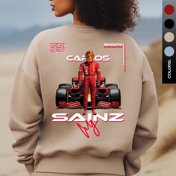 Carlos Sainz Formula 1 Sweatshirt/Shirt/Hoodie Ferrari