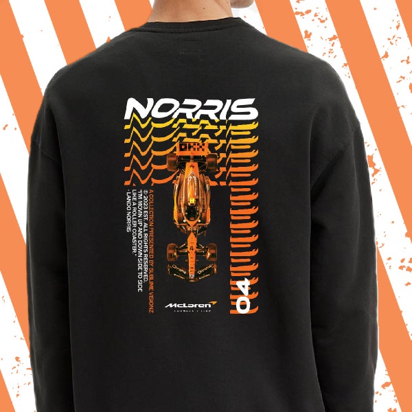 Lando Norris Sweatshirt Formel 1 McLaren Lando Norris Crewneck F1