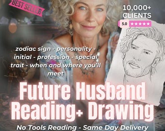 Futuro ESPOSO - Lectura PSÍQUICA + Dibujo / lectura de esposo / dibujo psíquico de alma gemela / dibujo psíquico de alma gemela / dibujo psíquico de lectura de amor