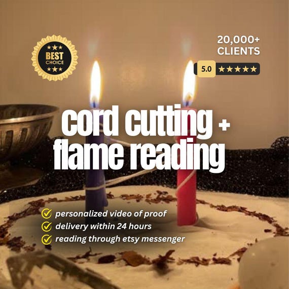 CORD CUTTING + Flame Psychic Reading Analysis, fast accurate reading, same day delivery clairvoyant reading, no tools psychic tarot reading