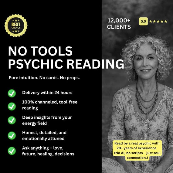 Brutally Honest Psychic Reading | No Tools, Direct Insight