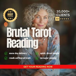BRUTAL TAROT READING | sameday psychic tarot reading | future tarot reading | sameday tarot reading | brutal tarot | question tarot reading