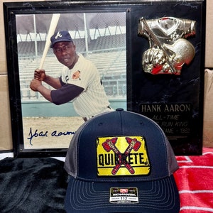 Custom “Braves Quikcrete” Richardson 112 Trucker Hat