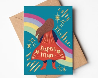 Tarjeta del Día de la Madre / Tarjeta de Saludo de Mamá / Feliz Cumpleaños / Gracias / Envío de Amor / Agradecimiento a Mamá