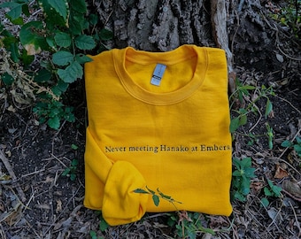 Video Game Quote Embroidered Sweatshirt || Scifi || Unisex Crewneck